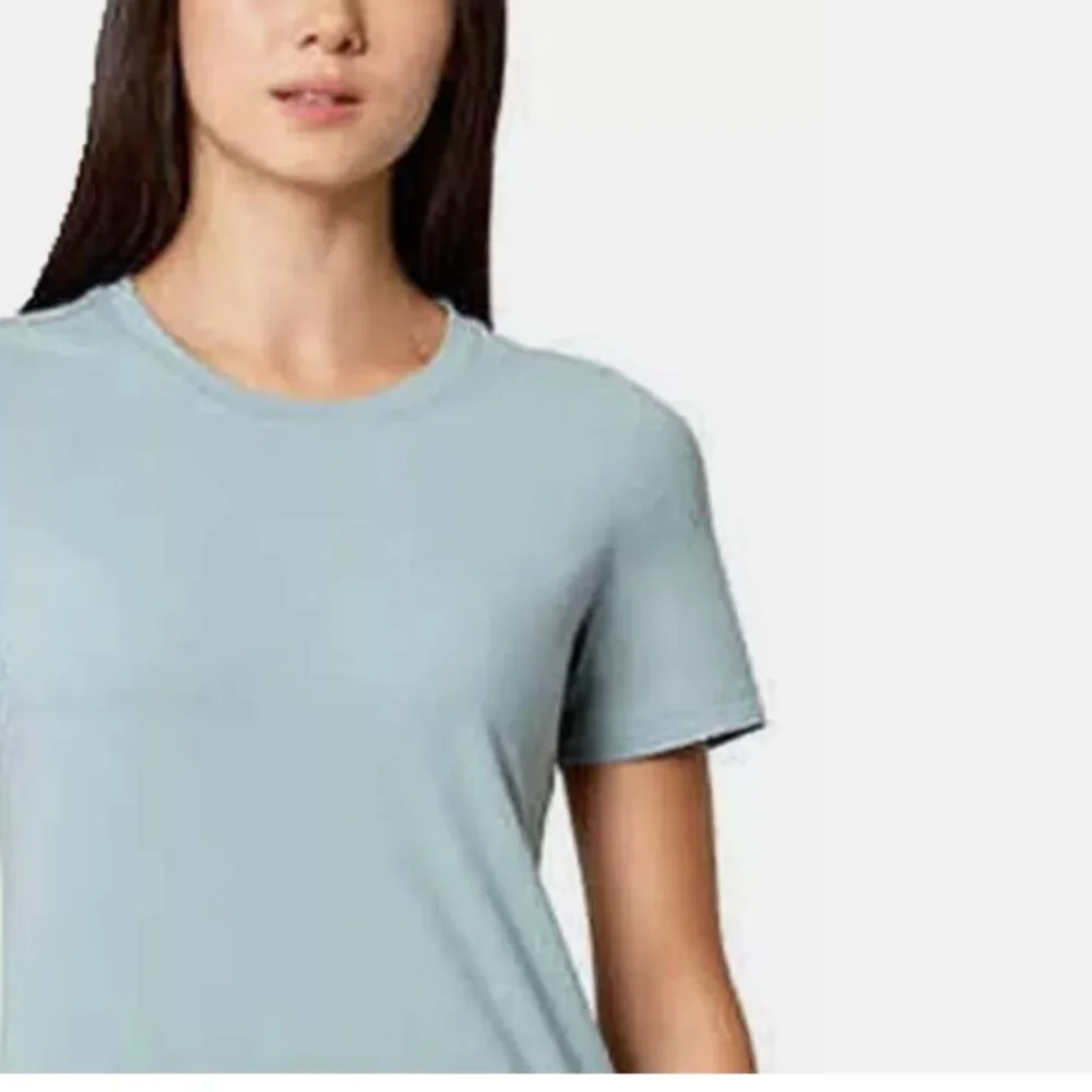 Mondetta Women's Top Size M Ladies' 2-Pack Active Tee Green - Picture 4 of 5